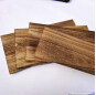Carbonized Wood Panel for Wall Mounted Shelves