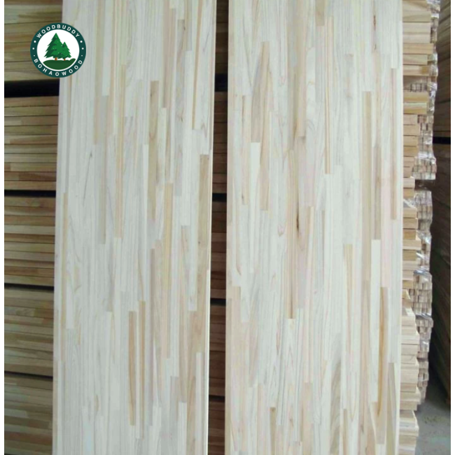 Shantong Paulownia Finger Jointed Board Solid Wood Board Paulownia Board 2800mm