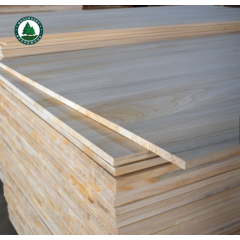 Shantong Paulownia Edge Guled Board High Quality Kiri Wood Panel