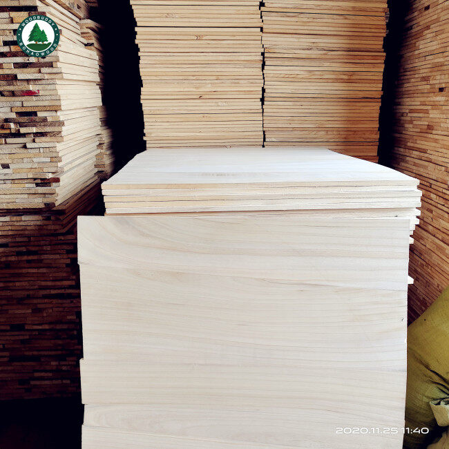 Factory Supply Wholesale Price  Paulownia Wood Panel For Furniture Use