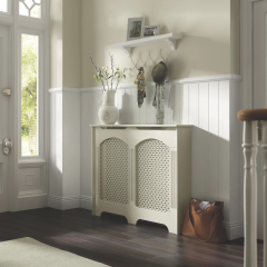 Couverture de radiateur de mur à usage domestique de petite taille adaptée aux besoins du client pour la décoration intérieure