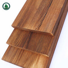 Solid Pine Wood Board Carbonized Wood Board for Wall Mounted Floating Shelves