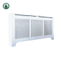 Radiator Cover Heating Cabinet White Painting MDF Adjustable Size