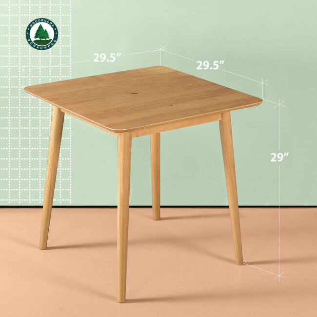 30 Inch Wood Dining Table / Solid Wood Kitchen Table / Table Only / Easy Assembly