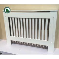 Armoire de couverture de radiateur, armoire blanche de couverture de radiateur de chauffage pour la décoration de maison et de bureau
