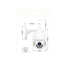 2.5” smart mini WIFI PTZ camera