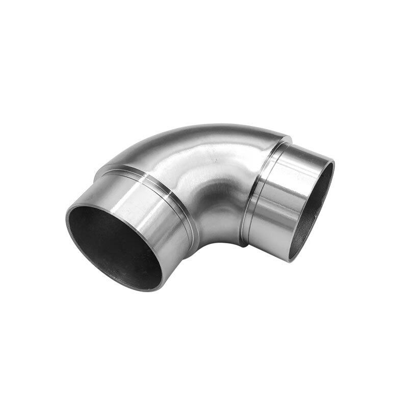 stainless steel staircase elbow handrail stainless steel pipe fitting elbow