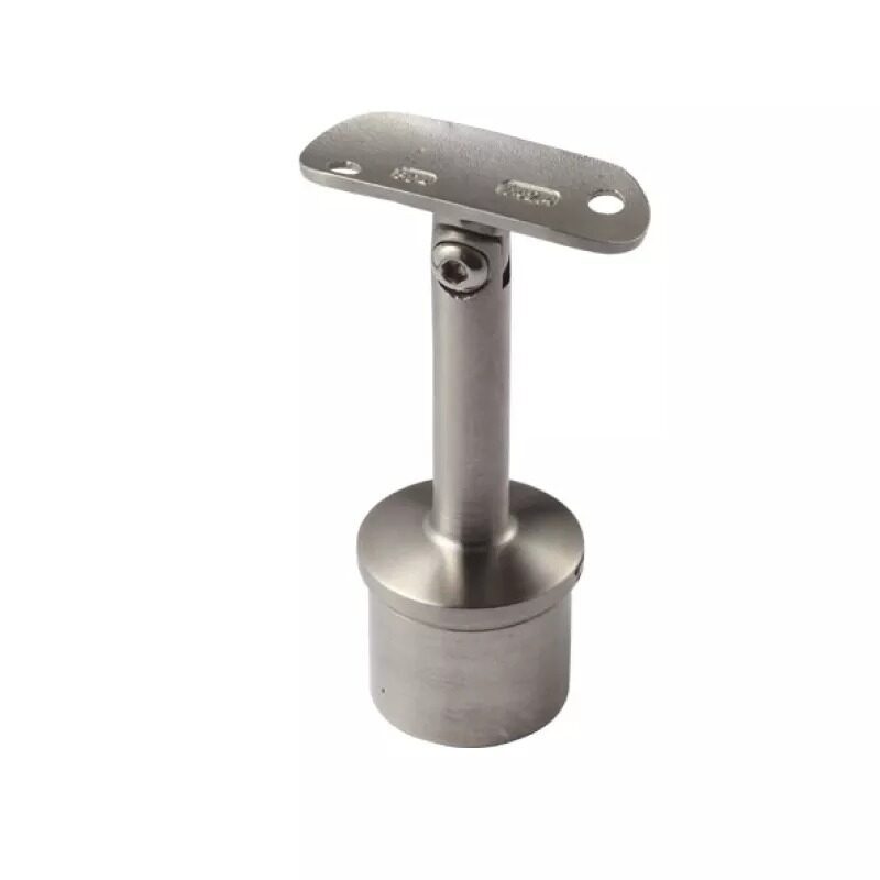 ajustable handrail fitting top support exterior balcony railing stainless steel handrail bracket