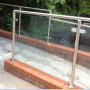 wholesaler frameless stainless steel glass shower clamps balustrade railing glass clamp