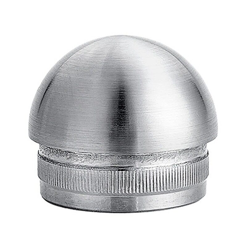 stainless steel tube dome end cap 25.4mm pipe end cap for slot pipe