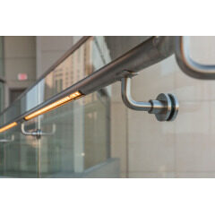 vertical handrail bracket support stainless steel pipe round bracket saddle handrail accessories