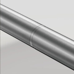 coude de raccordement droit en acier inoxydable pour tube en acier inoxydable