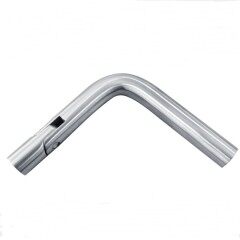 L shape stainless steel handrail railing bracket support rod with One side M8 female thread