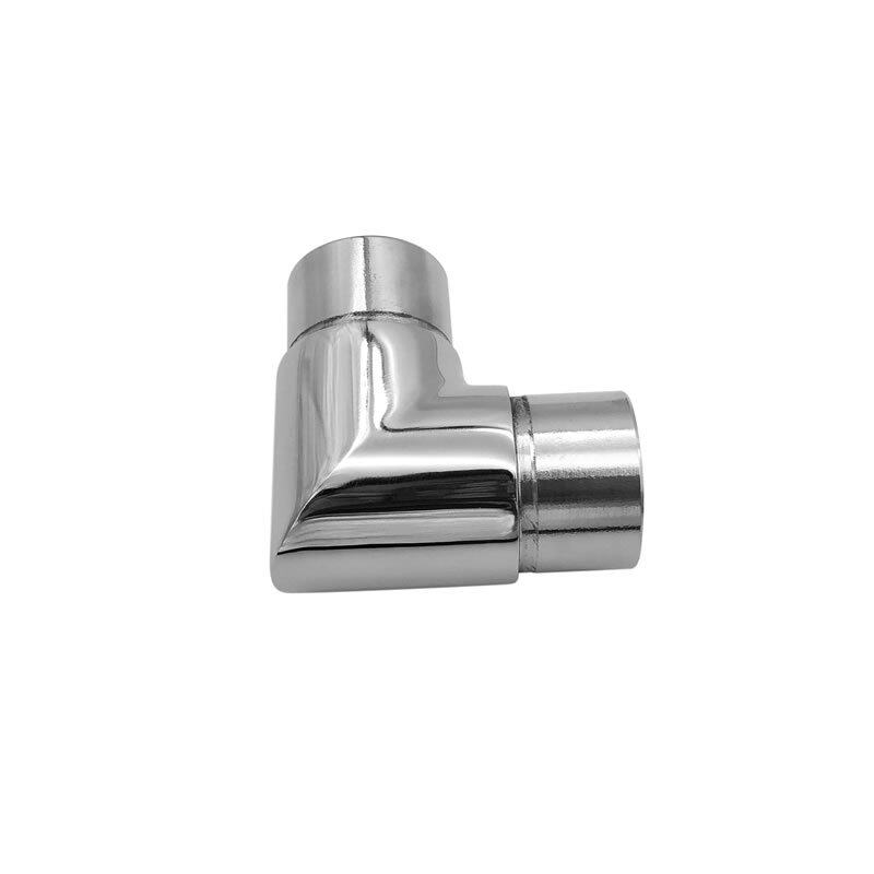 china supplier durable deck railing handrail connector 90 degree stainless steel elbow 316
