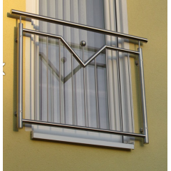 Escalier en acier inoxydable monotrou diamètre boule ronde accessoires de fenêtre grande boule décorative