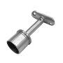 ajustable handrail fitting top support exterior balcony railing stainless steel handrail bracket