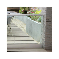 swimming pool aluminum railing profile tempered glass aluminum u channel glass railing for frameless