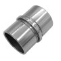 180 degree stainless steel round tube connector pipe fitting elbow