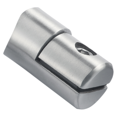 Adjustable metal rod holder stainless steel round bar fittings railing cross bar holder for balustrade