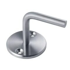 railing balustrade stair accessories stainless steel wall mounted round handrail bracket without saddle