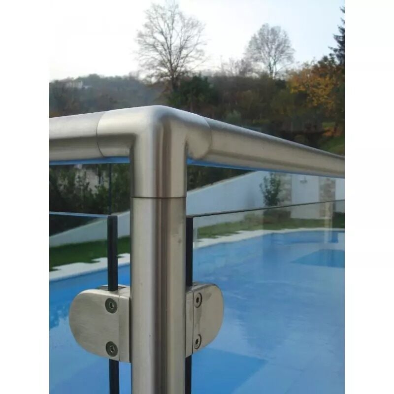 Stainless steel round tube to tube connector handrail elbow stainless steel 304 pipe fittings elbow