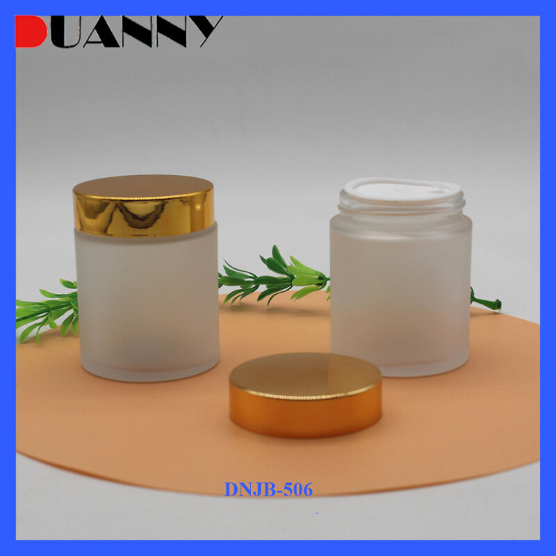 DNJB-506 round thick wall glass jar