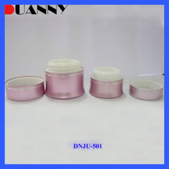 DNJU-501 Luxury Aluminium Packaging Cream Jars For Skin Care