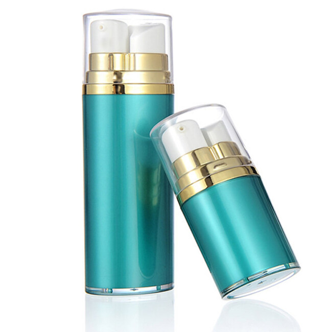 5mlx2 10mlx2 15mlx2 Plastic Cosmetic Dual Chamber Pump Airless Pump Bottle for Skin Care