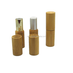 Wholesale Round Bamboo Lipstick Container  for Nail Care