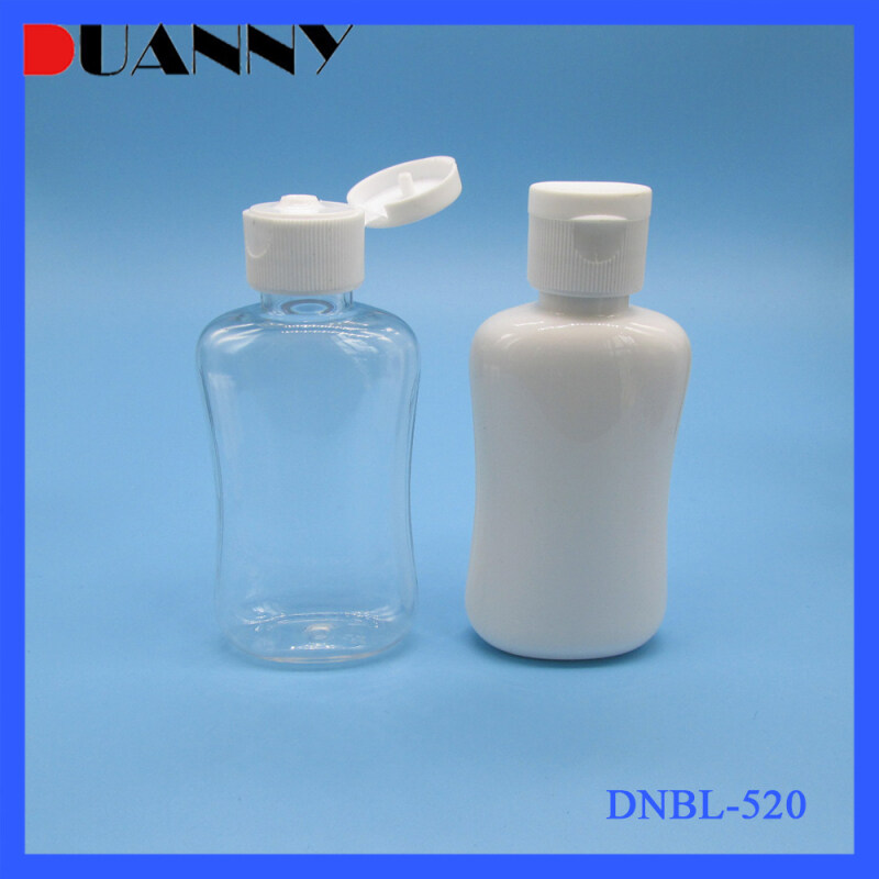 PET Cosmetic empty hand sanitizer bottle 60ml 50ml hand sanitizer bottle