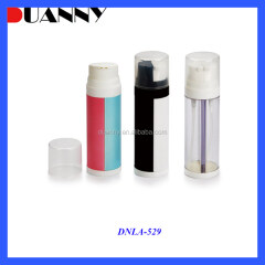 High Quality Dual Chamber Plastic Lotion Pump Bottle