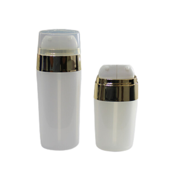 High Quality Empty Colorful PP Dual Chamber Airless Pump Bottle for Skin Care