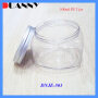 250ml Square Clear PET Cosmetic Cream Jar DNJE-503