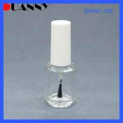 Personal Care Amber Glass Nail Polish Bottles with Brush Cap