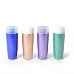 China High Quality Green Colored 100Ml 120Ml Cosmetic Skin Care Lotion Plastic Bottle Toner Plastic Bottle With Cap Factory