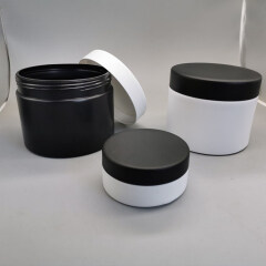 PE Plastic Round Jar 500ml Containers for Body Butter DNJP-551