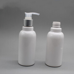 DNPET-503 White Plastic Cosmetic Shampoo Bottle