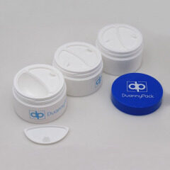 DNJP-552 Round PP double-chamber cosmetic jar