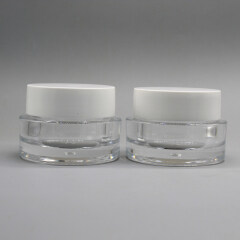 1.7oz Acrylic Cosmetic Loose Powder Jar Container