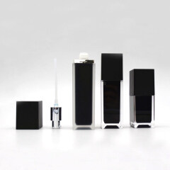 DNLA-534 15ml 30ml 50ml luxury black acrylic lotion cosmetic cream bottle lotion