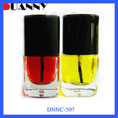 DNNC-507 Square Empty Nail Polish Bottle with Black Cap