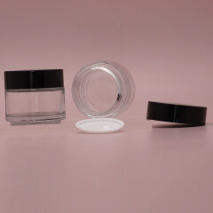 DNJB-506 round thick wall glass jar