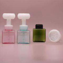 Sprayer Square Cleanser Pink Foaming Bottles 60ml Hand Wash 150ml Foam Bottle