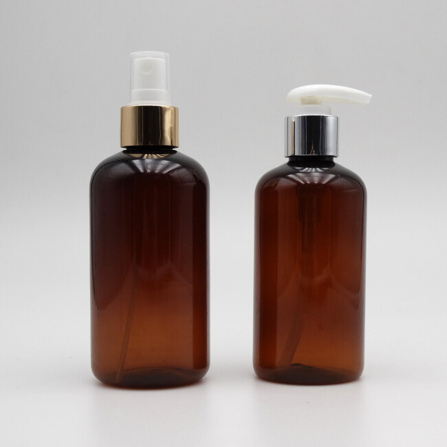 DNBL-521 PET round hair oil bottles