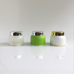 wholesale custom your logo plastic PP cosmetic jar for skincare 50g moisture cream jar