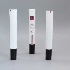 10ml 25ml 30ml Plastic Cosmetic Eye Cream Tube with Clear Dropper Applicator