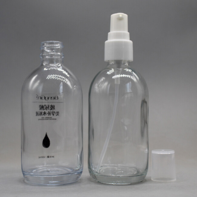 100ml bottles glass 100ml lotion cosmetic package empty glass lotion bottle