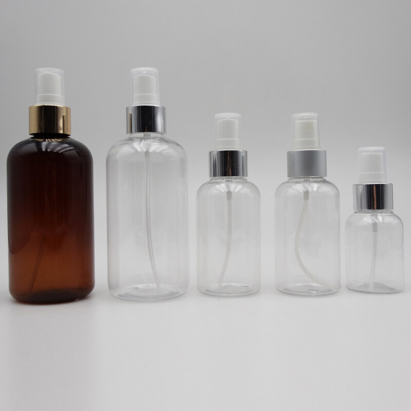 DNBL-521 PET round hair oil bottles