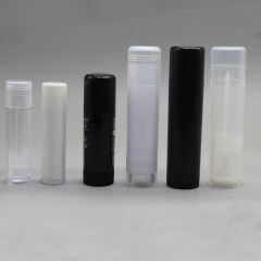 High Quality 5g 10g 15g clear white lip balm tube eco friendly