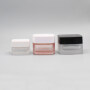DNJB-511 Mini Glass Square Empty Cosmetic Cream Jar Container with Lid
